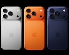 IPhone 17 Pro jest dostępny w trzech kolorach, w tym "Cosmic Orange" i "Deep Blue" (źródło obrazu: Apple)