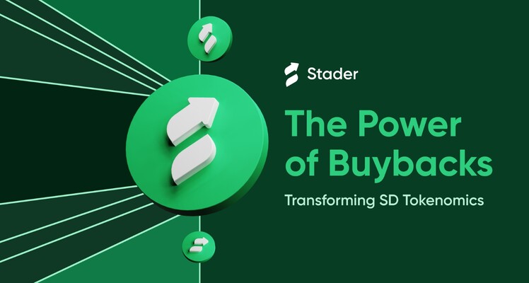 The Power of Buybacks przekształca tokenomikę SD (źródło obrazu: Stader Labs - The Power of Buybacks)