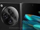 OnePlus Open może być jednym z najmniejszych składanych smartfonów wydanych do tej pory. (Źródło obrazu: @OnLeaks i SmartPrix)
