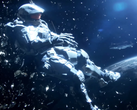Zrzut ekranu przedstawiający sekwencję końcową gry Halo 4