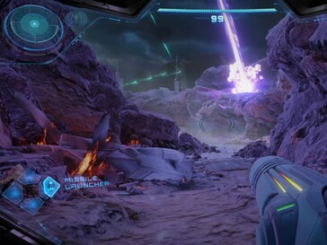 Metroid Prime 4: Beyond z perspektywy pierwszej osoby (źródło obrazu: Nintendo of America)