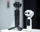DJI Osmo Pocket 4P w kolorze perłowej bieli.