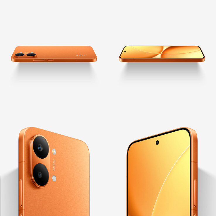 Kolorystyka Sunshine Orange Turbo 5 Max (źródło zdjęcia: Redmi - edytowane)