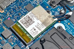 Karta Intel Wi-Fi 6E AX211 WLAN wykazuje stosunkowo stabilne prędkości transferu