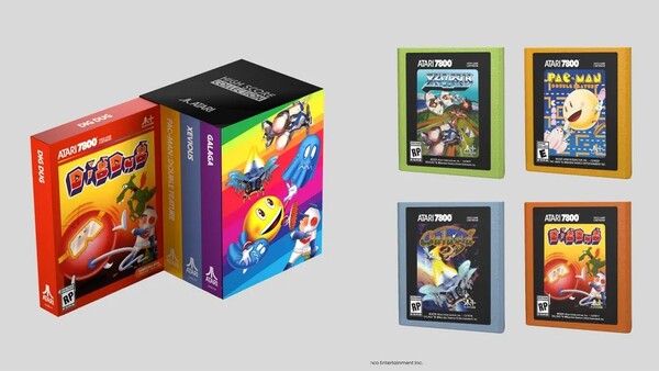 Kolekcję klasycznych gier dla Atari 7800 można nabyć w pakiecie lub osobno. (Źródło obrazu: Atari)