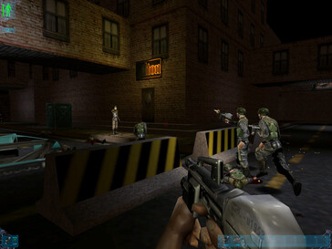 Na zdjęciu: Zrzut ekranu z rozgrywki z gry „Deus Ex: Game of the Year Edition”.