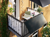 Elektrownie balkonowe IKEA (na zdjęciu) są oferowane we współpracy z firmą Svea Solar. (Źródło zdjęcia: IKEA)