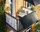 Elektrownie balkonowe IKEA (na zdjęciu) są oferowane we współpracy z firmą Svea Solar. (Źródło zdjęcia: IKEA)
