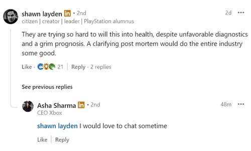 Shawn Layden komentuje Xbox Game Pass