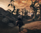 Screen z trwającego portu gry Morrowind przy użyciu Elden Ring (źródło obrazu: InfernoPlus YT)