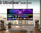 LG oferuje UltraGear OLED 34GX90SA tylko w białym wykończeniu. (Źródło zdjęcia: LG)