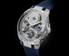 Ulysse Nardin Blast Free Wheel Maillechort (na zdjęciu) ma kopertę z 18-karatowego białego złota. (Źródło zdjęcia: Ulysse Nardin)
