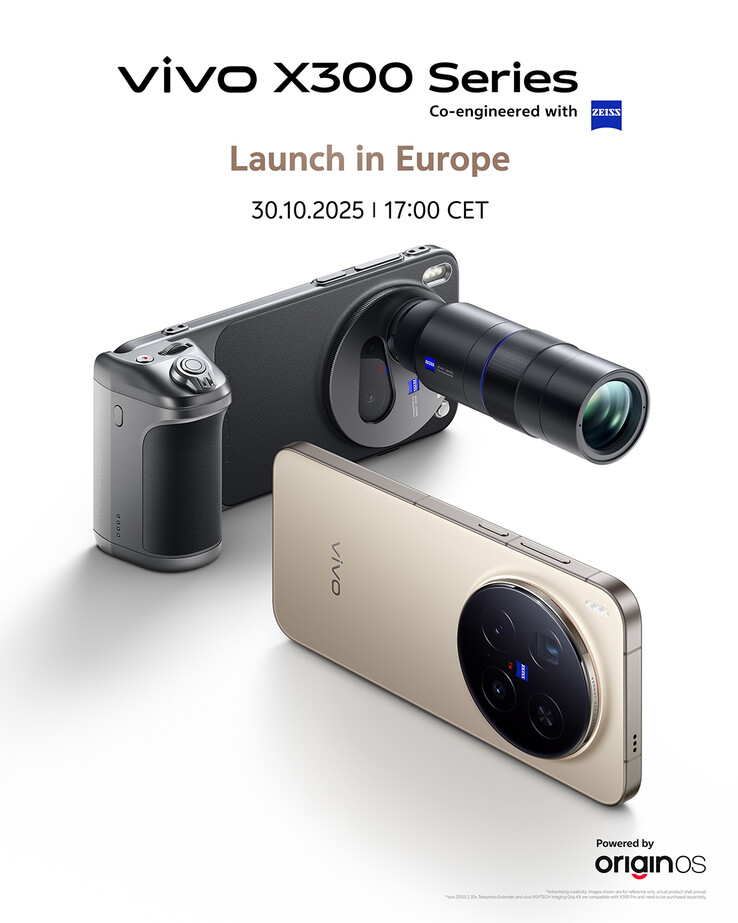 Vivo X300 oficjalnie zadebiutuje w Europie 30 października 2025 roku