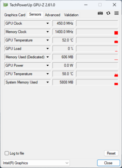 GPU-Z: 4-rdzeniowy Intel Arc Graphics