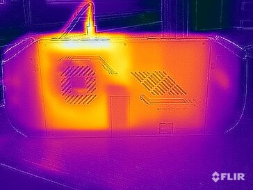 Test wytrzymałości na temperatury powierzchni (tył)