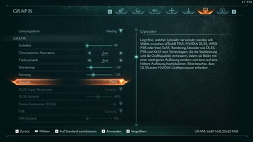 Nvidia DLSS, Intel XeSS lub FSR, z lub bez generowania ramek