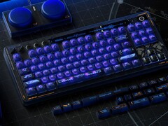 Klawiatura mechaniczna 8BitDo Retro 87 Mecha Break: Panther Edition posiada podświetlenie RGB. (Źródło obrazu: 8BitDo)