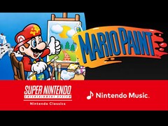 Oficjalny obraz gry Mario Paint na Nintendo Switch. (Źródło obrazu: Nintendo)