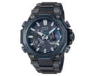 Casio MTGB2000YBD2 (na zdjęciu) ma niebiesko-szarą jonizowaną górną ramkę i przyciski, w połączeniu z czarną podstawą dla dwukolorowego kontrastu. (Źródło zdjęcia: Casio)
