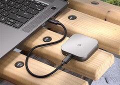 Zewnętrzny dysk SSD EX400U jest niezwykle szybki dzięki USB 4 (źródło obrazu: Corsair)
