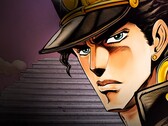 Jotaro Kujo na oficjalnej grafice promującej grę „JoJo's Bizarre Adventure: Eyes of Heaven”.