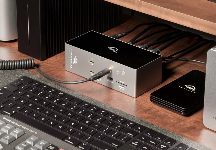 Stacja dokująca OWC Thunderbolt 5 charakteryzuje się wysokiej jakości konstrukcją i bardziej funkcjonalnym portem AirPort.