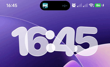 HyperIsland Xiaomi w akcji. (Źródło zdjęcia: u/Square-Opportunity48 via Reddit)