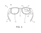 Publikacja amerykańskiego wniosku patentowego przedstawia potencjalnego następcę Google Glass. (Źródło obrazu: Patent)