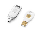 Nowy Titan Security Key firmy Google może przechowywać do 250 kluczy dostępu na pamięci USB-C. (Zdjęcie: Google)