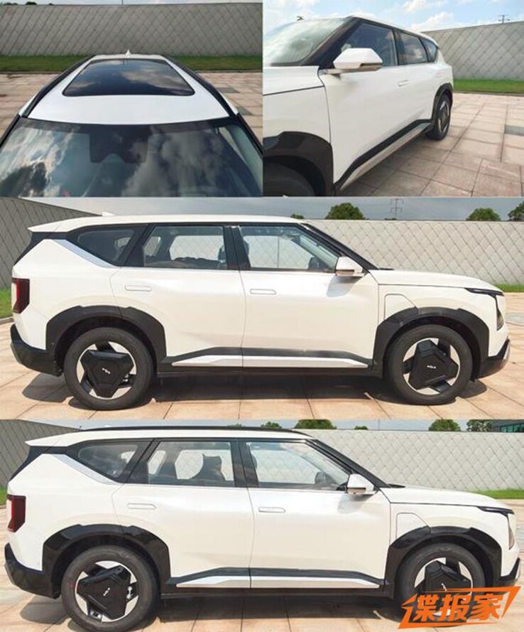 Wyciekły zdjęcia produkcyjnej wersji Kia EV5. (Źródło zdjęcia: Autohome)