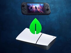 Tryb oszczędzania energii PS5 pokazany z makietą handhelda PS6 (Źródło obrazu: Sony PlayStation z poprawkami)