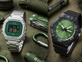 Seria Casio Green Face