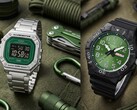 Seria Casio Green Face