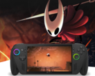 Grafika promocyjna przedstawiająca Xbox ROG Ally X z grą Hollow Knight: Silksong (źródło obrazu: Xbox)