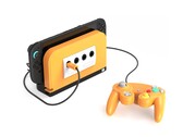 Retro Fighters BattleDock z pomarańczową płytą czołową. (Źródło zdjęcia: Retro Fighters/Kickstarter)