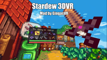 Na zdjęciu: zrzut ekranu z rozgrywki w grze Stardew 3DVR.