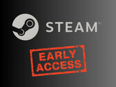 Baner przedstawiający logo Steam ze znaczkiem wczesnego dostępu (źródło obrazu: Steam z poprawkami)
