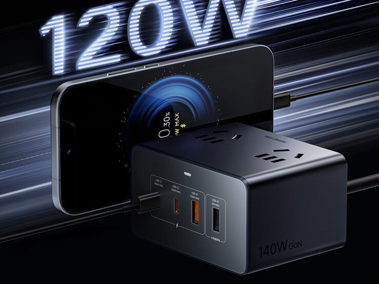 Stacja ładująca Xiaomi Desktop Charging Station 140 W. (Źródło obrazu: Xiaomi)
