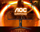 Q24G2A/BK to najnowszy gamingowy monitor marki AOC z serii AGON. (Źródło obrazu: AOC)