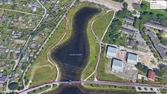 Test GNSS: Opłynięcie jeziora dookoła
