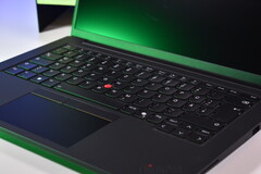 Klawiatura Lenovo ThinkPad P14s Gen 6 Intel (źródło obrazu: Benjamin Herzig)