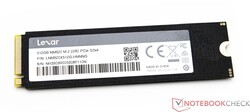 dysk SSD o pojemności 512 GB firmy Lexar