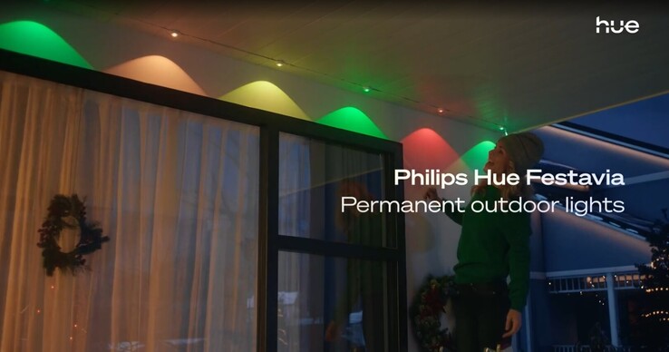 Stałe oświetlenie zewnętrzne Philips Hue Festavia. (Źródło zdjęcia: Philips Hue)