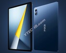 Mówi się, że Poco Pad M1 będzie dostępny w kolorach niebieskim i czarnym. (Źródło zdjęcia: Ytechb, edytowane)