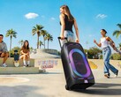Samsung Sound Tower ma moc 240 W i 18 godzin pracy na baterii (źródło obrazu: Samsung)