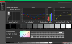 Skala szarości przed kalibracją