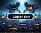 Obraz ilustrujący sytuację z niedawną cenzurą (źródło obrazu: Logos-world i Vecteezy; edytowane)