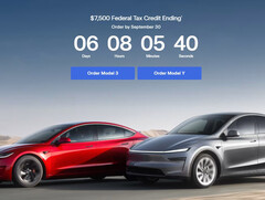 Licznik końcowy ulgi podatkowej Tesla Model Y. (Źródło zdjęcia: Tesla)