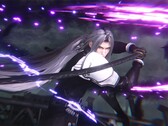 Sephiroth w akcji w grze „Final Fantasy VII: Ever Crisis”.