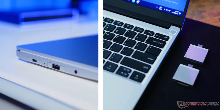 DockFrame wykorzystuje te same moduły portów co Framework Laptop (źródło obrazu: Notebookcheck)